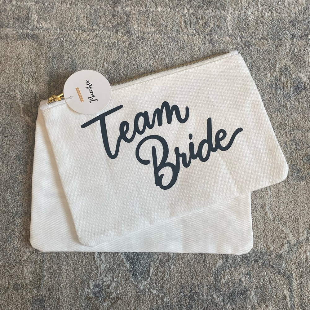 Two Team Bride Pouches